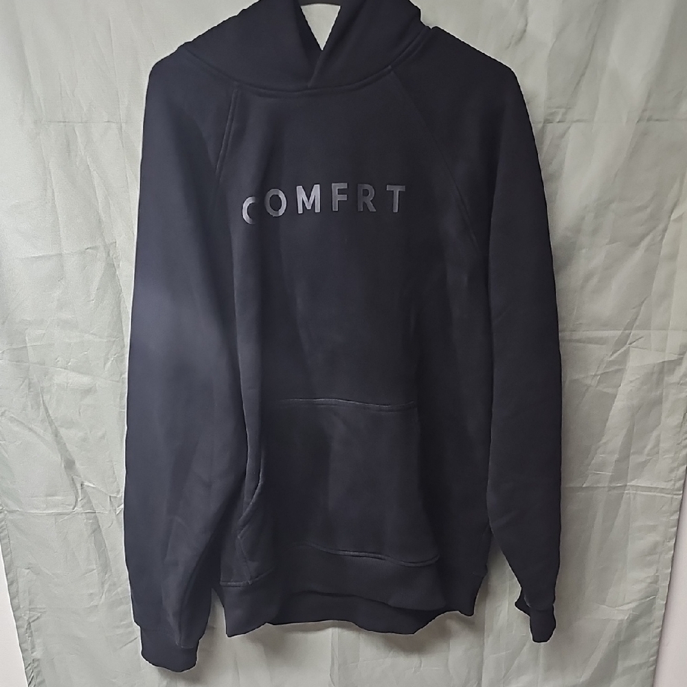 COMFRT Black Hoodie Sweatshirt and sweatpants